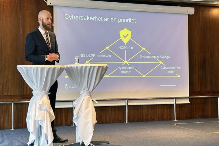 Carl Oskar Bohlin, Minister För Civilt Försvar; Säkerhet, Cybersäkerhet, Ncsc