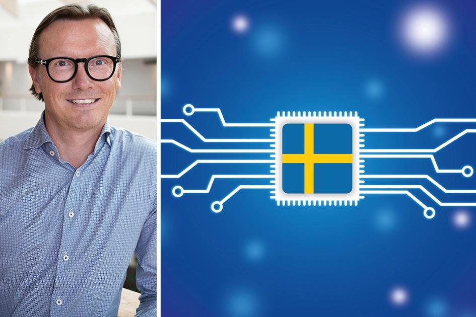 Ola Odebäck, Skr; Tecknad Chip Med Svensk Flagga; Digitaliseringsstrategi, Data, Kommun, Region, Stat