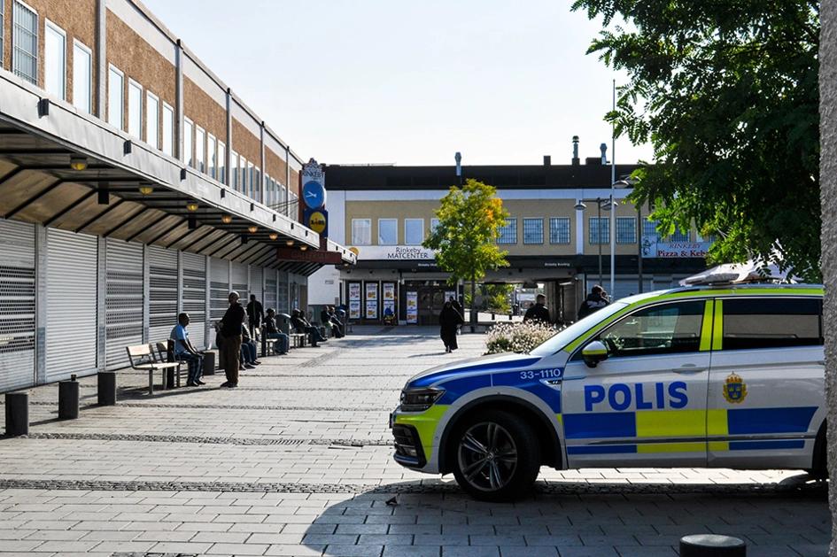 Polisbil I Rinkeby