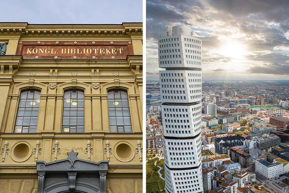 Kungliga Biblioteket Och Turning Torso