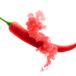 Chili Vit Bakgrund