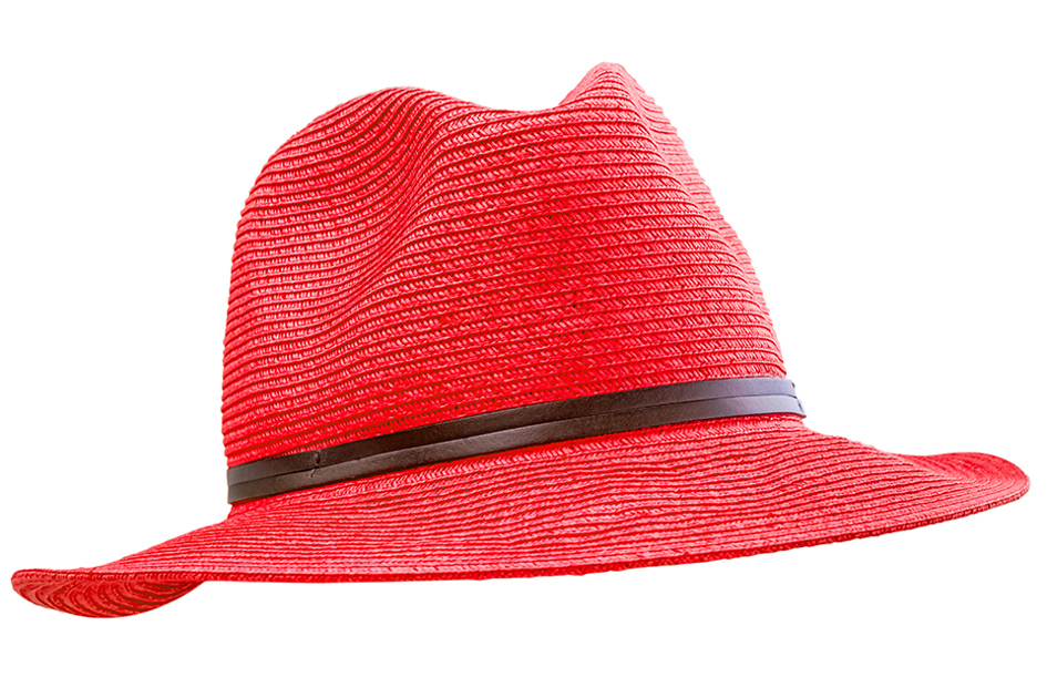 En Röd Hatt Som Liknar Red Hat Hatten