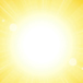 Närbild På Gul Tecknad Sol